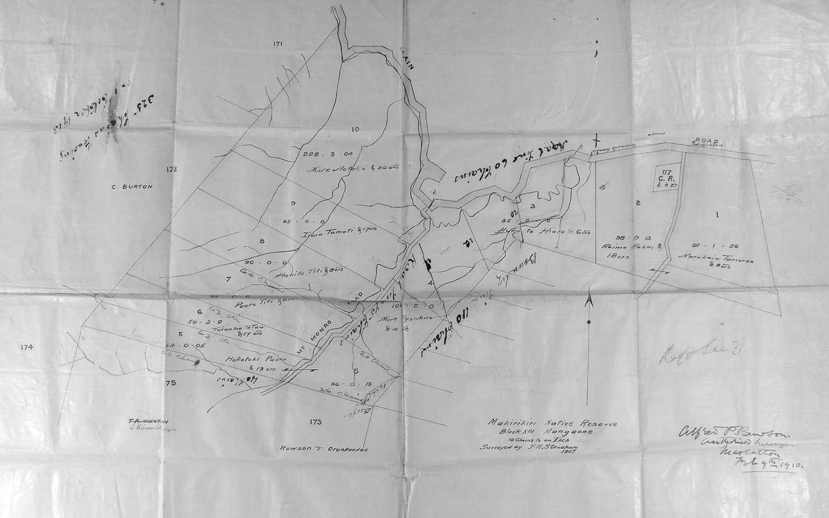 map-Makirikiri (Wai Archives) 